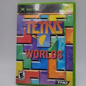 Tetris Worlds Xbox Live (Microsoft Xbox, 2003) Complete cib